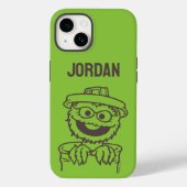 Sesamstraat | Oscar de Grouch | Jouw namen toevoeg Case-Mate iPhone Case (Achterkant)