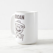 Sesamstraat | Oscar de Grouch | Jouw namen toevoeg Koffiemok (Voorkant links)