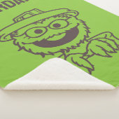 Sesamstraat | Oscar de Grouch | Jouw namen toevoeg Sherpa Deken (3/4)