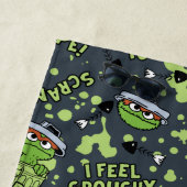 Sesamstraat | Oscar de Grouch | Naam toevoegen Strandlaken (In situ)