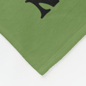 Sesamstraat | Oscar de Grouch Niet Vandaag! Fleece Deken (Hoek)