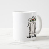 Sesamstraat | Oscar de Grouch Niet Vandaag! Grote Koffiekop (Voorkant rechts)