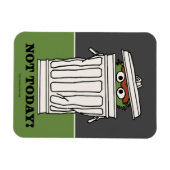 Sesamstraat | Oscar de Grouch Niet Vandaag! Magneet (Horizontaal)