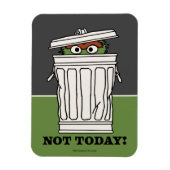 Sesamstraat | Oscar de Grouch Niet Vandaag! Magneet (Verticaal)