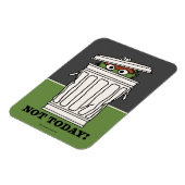 Sesamstraat | Oscar de Grouch Niet Vandaag! Magneet (Linkerzijde)