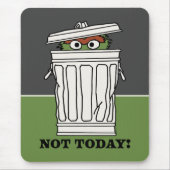 Sesamstraat | Oscar de Grouch Niet Vandaag! Muismat (Voorkant)