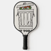 Sesamstraat | Oscar de Grouch Niet Vandaag! Pickleball Paddle (Achterkant)