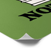 Sesamstraat | Oscar de Grouch Niet Vandaag! Poster (Hoek)