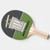 Sesamstraat | Oscar de Grouch Niet Vandaag! Tafeltennisbatje (Zijkant)