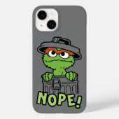 Sesamstraat | Oscar de Grouch Nope! Case-Mate iPhone Case (Achterkant)