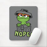 Sesamstraat | Oscar de Grouch Nope! Muismat<br><div class="desc">Bekijk dit leuke Sesamstraat design met</div>