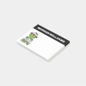 Sesamstraat | Oscar de Grouch Nope! | Naam toevoeg Post-it® Notes (Schuin)