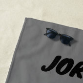 Sesamstraat | Oscar de Grouch Nope! | Naam toevoeg Strandlaken (In situ)