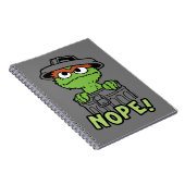 Sesamstraat | Oscar de Grouch Nope! Notitieboek (Rechterzijde)