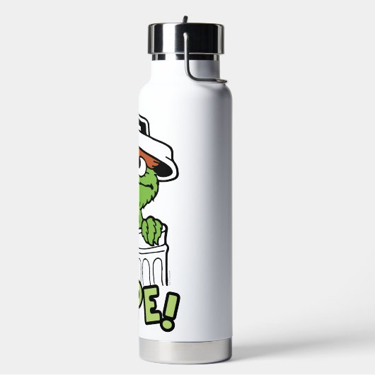 Sesamstraat | Oscar de Grouch Nope! Waterfles (Links)