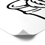 Sesamstraat | Oscar de Grouch Poster (Hoek)