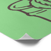 Sesamstraat | Oscar de Grouch Poster (Hoek)