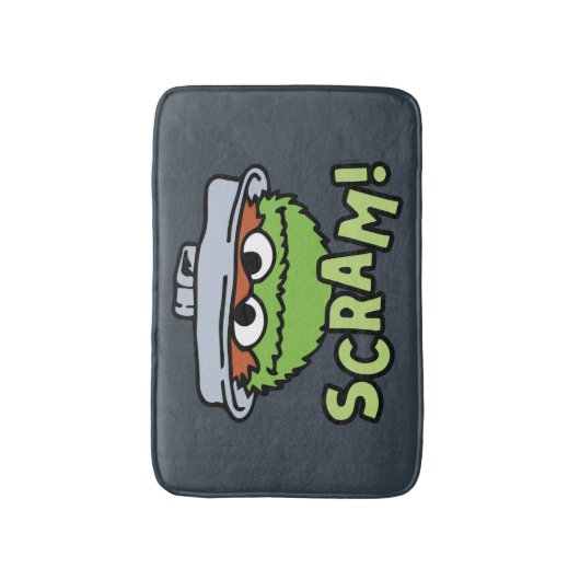Sesamstraat | Oscar de Grouch Scram! Badmat (Voorkant Verticaal)