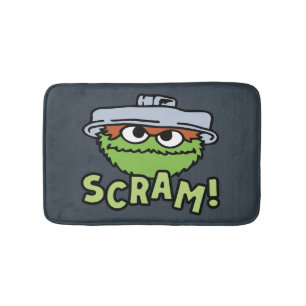Sesamstraat   Oscar de Grouch Scram! Badmat