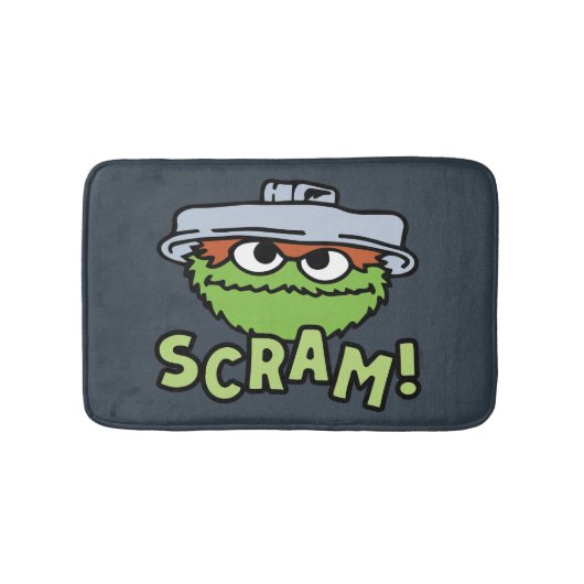 Sesamstraat | Oscar de Grouch Scram! Badmat (Voorkant)