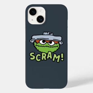 Sesamstraat   Oscar de Grouch Scram! Case-Mate iPhone 14 Hoesje