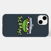 Sesamstraat | Oscar de Grouch Scram! Case-Mate iPhone Case (Achterkant (horizontaal))