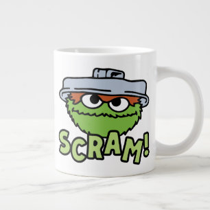 Sesamstraat   Oscar de Grouch Scram! Grote Koffiekop