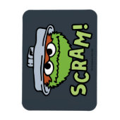 Sesamstraat | Oscar de Grouch Scram! Magneet (Verticaal)