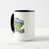 Sesamstraat | Oscar de Grouch Scram! Mok (Voorkant links)