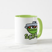 Sesamstraat | Oscar de Grouch Scram! Mok (Voorkant rechts)