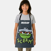 Sesamstraat | Oscar de Grouch Scram! | Naam toevoe Schort (Insitu)