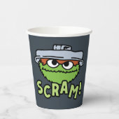 Sesamstraat | Oscar de Grouch Scram! Papieren Bekers (Links)
