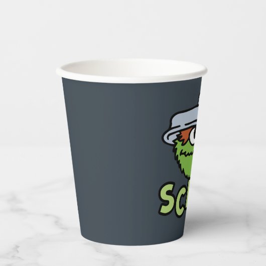 Sesamstraat | Oscar de Grouch Scram! Papieren Bekers (Voorkant)