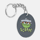 Sesamstraat | Oscar de Grouch Scram! Sleutelhanger (Voorkant Links)