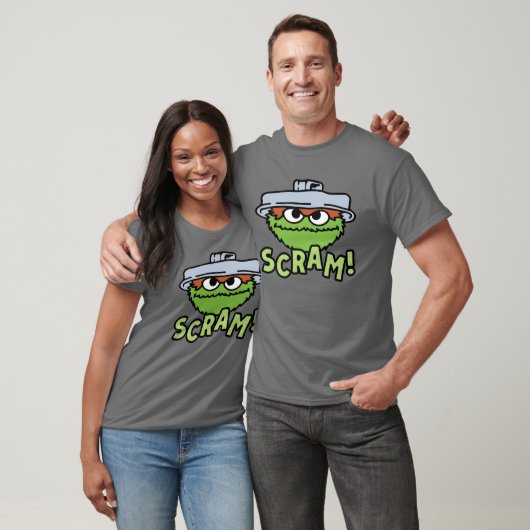 Sesamstraat | Oscar de Grouch Scram! T-shirt (Unisex)
