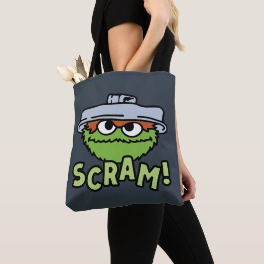 Sesamstraat | Oscar de Grouch Scram! Tote Bag (Dichtbij)