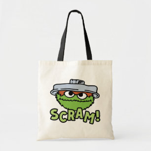Sesamstraat Oscar de Grouch Scram! Tote Bag