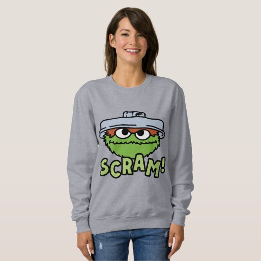Sesamstraat | Oscar de Grouch Scram! Trui (Voorkant volledig)
