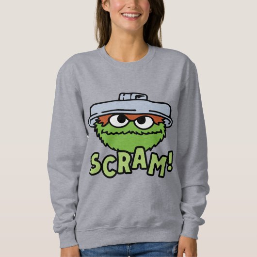 Sesamstraat | Oscar de Grouch Scram! Trui (Voorkant)