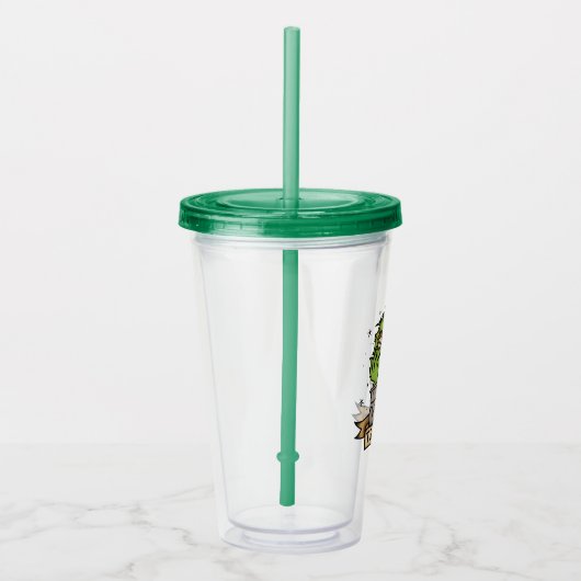 Sesamstraat | Oscar de Grouch Trashed Acryl Drinkbeker (Rechts)