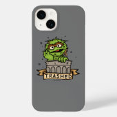 Sesamstraat | Oscar de Grouch Trashed Case-Mate iPhone Case (Achterkant)