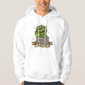 Sesamstraat | Oscar de Grouch Trashed Hoodie (Voorkant)