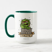 Sesamstraat | Oscar de Grouch Trashed Mok (Links)