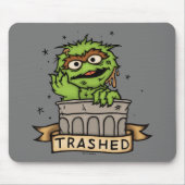 Sesamstraat | Oscar de Grouch Trashed Muismat (Voorkant)