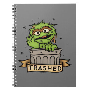 Sesamstraat   Oscar de Grouch Trashed Notitieboek