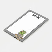 Sesamstraat | Oscar de Grouch Trashed Post-it® Notes (Schuin)