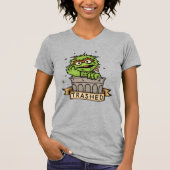 Sesamstraat | Oscar de Grouch Trashed T-shirt (Voorkant)