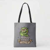 Sesamstraat | Oscar de Grouch Trashed Tote Bag (Voorkant)