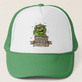 Sesamstraat | Oscar de Grouch Trashed Trucker Pet (Voorkant)
