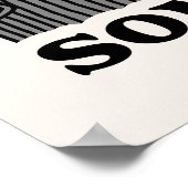 Sesamstraat | Oscar de Grouch voelt Grouchy Poster (Hoek)